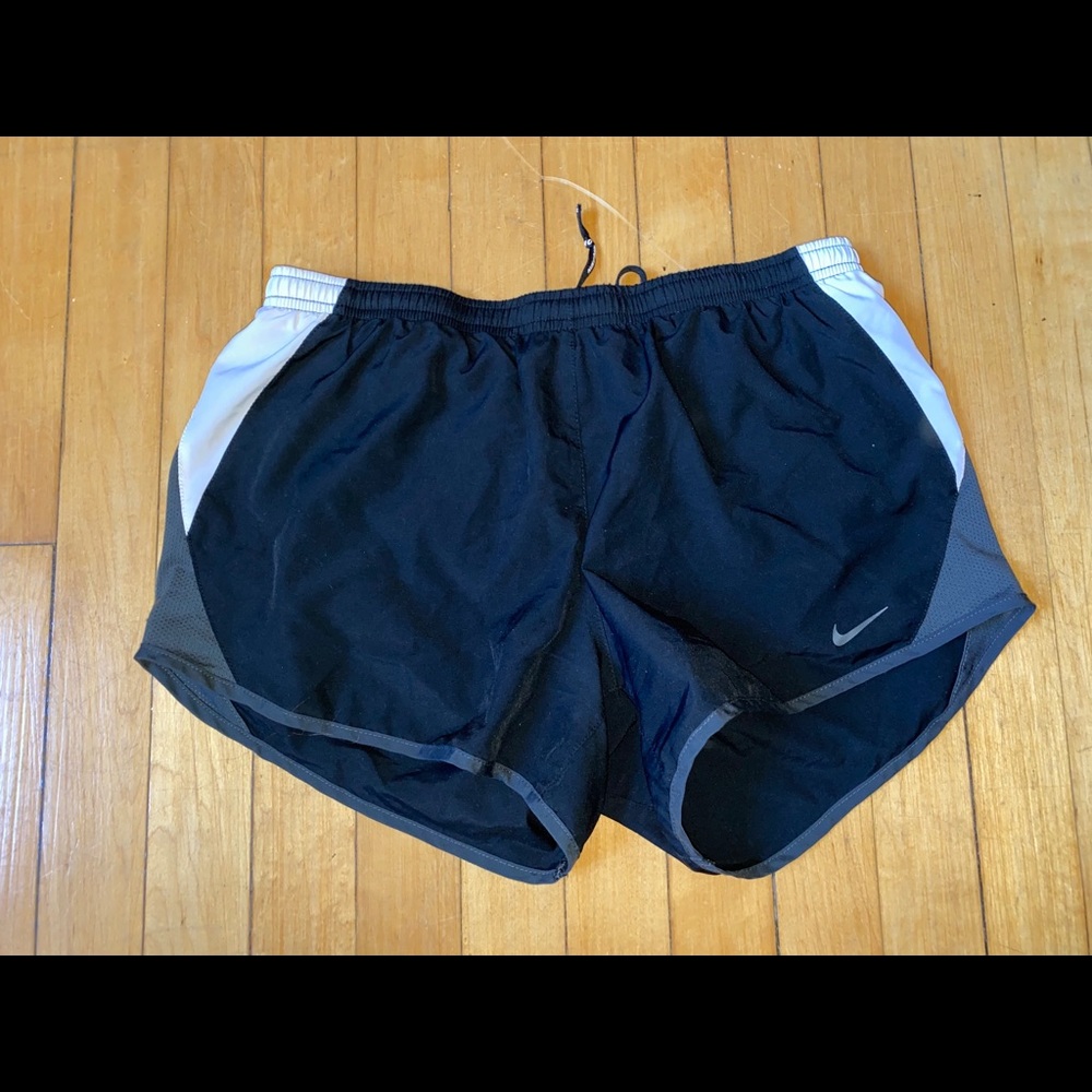 Nike black workout shorts